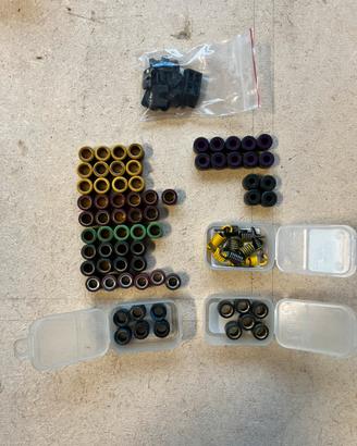 Lotto misto rulli / massette variatore scooter