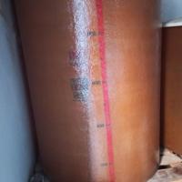 2 contenitori per olio in plastica alimentare