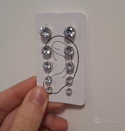 Orecchini magnetici (diamantini)