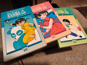 Ranma 1/2 n. 1-2-3 edizione Granata Press 94-95