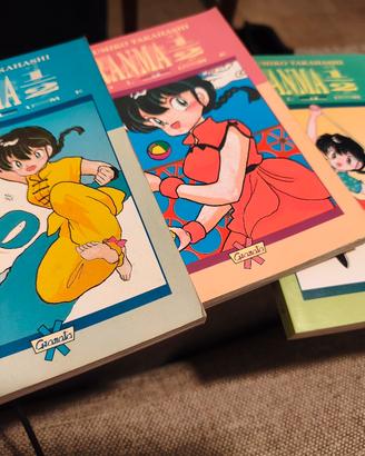 Ranma 1/2 n. 1-2-3 edizione Granata Press 94-95