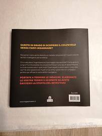 Libro investigativo "la scena del crimine" 