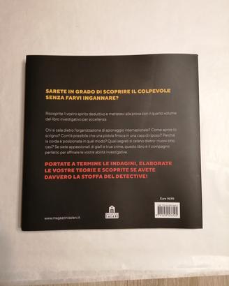 Libro investigativo "la scena del crimine" 