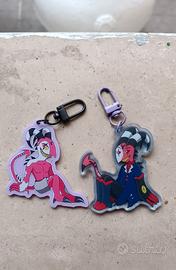 Bundle Blitzo Helluva boss  portachiavi acrilico