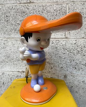 LAMPADA VINTAGE RAGAZZO TENNIS BAMBINO CAMERETTA