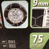 CATENE NEVE PER AUTO