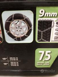 CATENE NEVE PER AUTO