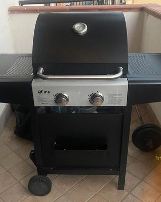 BARBECUE A GAS 2 BRUCIATORI AUTOMATICI -COME NUOVO