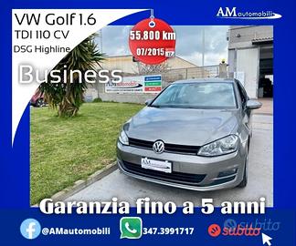Volkswagen Golf 1.6 TDI 110 CV DSG Highline Busine