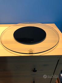 Piatto cristallo girevole