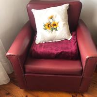 Poltrona allungabile a letto singolo