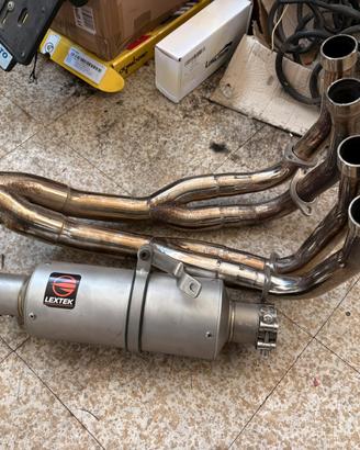 Scarico completo yamaha Xj6/xj6 diversion inox