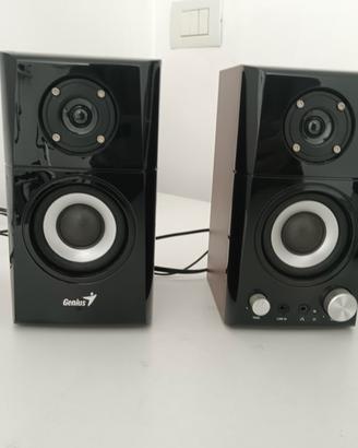 Casse Genius SP HF 500 speaker pc, iPod, mp3
