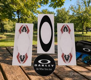 🔥 Adesivi Oakley Sport Style Set 4pz Nuovi 🔥