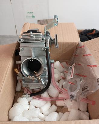 Carburatore Mikuni TM 33-12 + kit montaggio Maloss