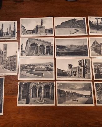 Cartoline anni 50 Firenze non viaggiate Vintage