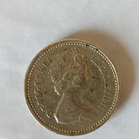 Rara Moneta Elisabeth II One Pound 1984