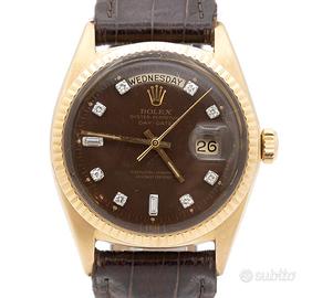 Rolex Day Date ref. 1803 Oro Brown Diamond Dial