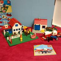 Lotto lego vintage per Diorama Cavalli 