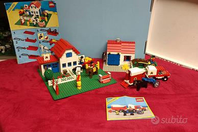 Lotto lego vintage per Diorama Cavalli 