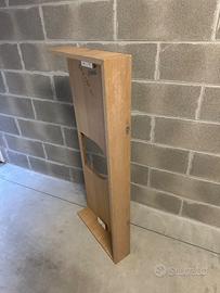 Piano  in legno per lavabo