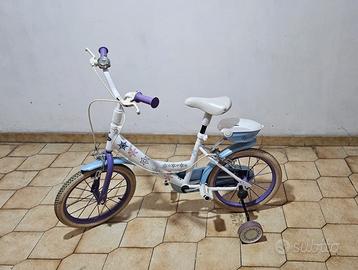 Frozen 16" Bicicletta per Bambina