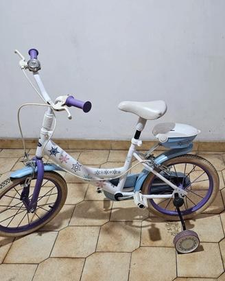 Frozen 16" Bicicletta per Bambina