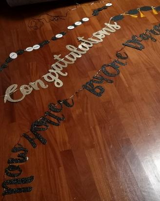 Decorazioni festa di laurea