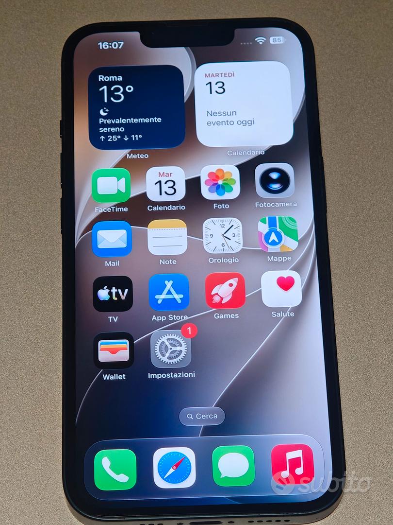 Apple IPhone 13 Pro 256gb nero