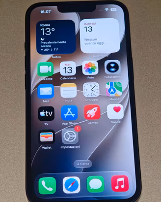 Apple IPhone 13 256gb nero