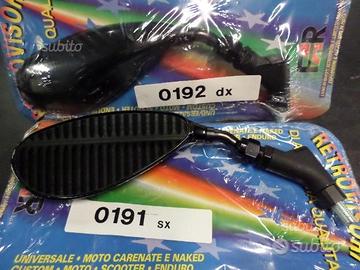 Coppia specchi universali far a goccia