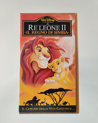 Il Re Leone II - Il Regno di Simba VHS