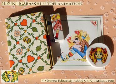 🎀 CANDY CANDY Vintage Quaderno Gommine collezione