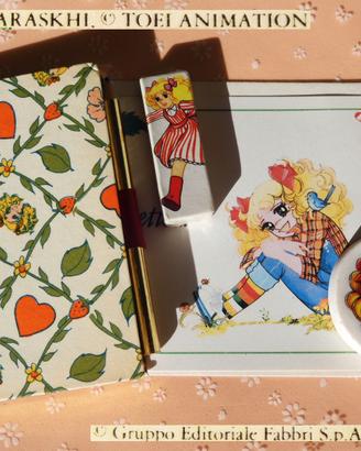 🎀 CANDY CANDY Vintage Quaderno Gommine collezione