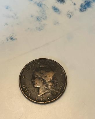 Moneta Antica Argentina - 2 Centavos 1889