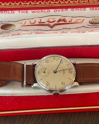 Vulcain anni ’40 Jumbo 38mm acciaio full set