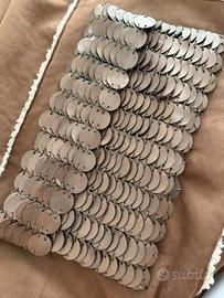 Pochette in vera pelle artigianale