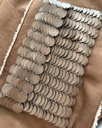 Pochette in vera pelle artigianale