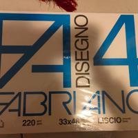 5 album Fabriano A4, Liscio 33x48