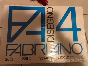 5 album Fabriano A4, Liscio 33x48