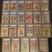 Lotto Carte Garbage Pail Kids PSA 8 to 10