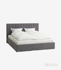 letto contenitore con rete alzabile
