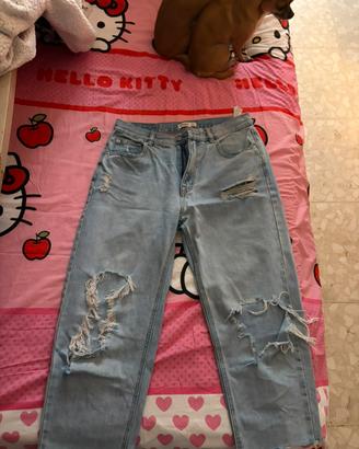 Jeans stappati