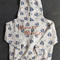 Felpa neonata con cappuccio 