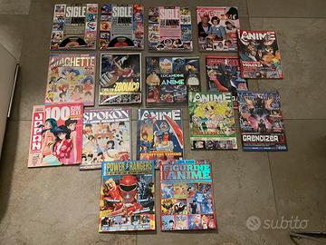 Riviste cartoni anni 80 nuove mai sfogliate