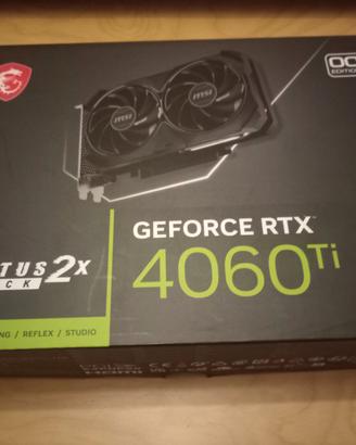 MSI Geforce RTX 4060ti (solo scatola)