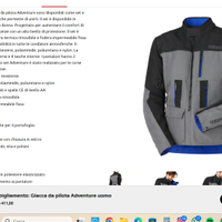 giacca adventure moto yamaha