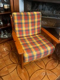 Poltrone legno massello