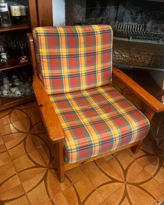 Poltrone legno massello
