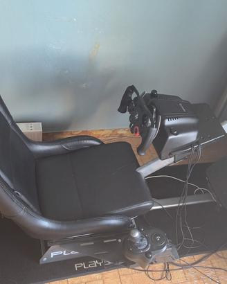 Postazione Racing completa con Logitech G29 modifi